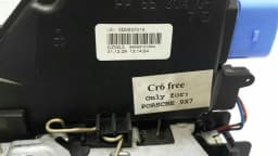 PORSCHE Porsche Boxster 987 facelift RHD right door lock 3D2837016 right hand drive. — thumbnail 2