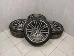 PORSCHE 21 Porsche Macan 95B Turbo IV Alloy Wheel Set 95B601025DN Alloy Wheel 95B601025DP — thumbnail 1
