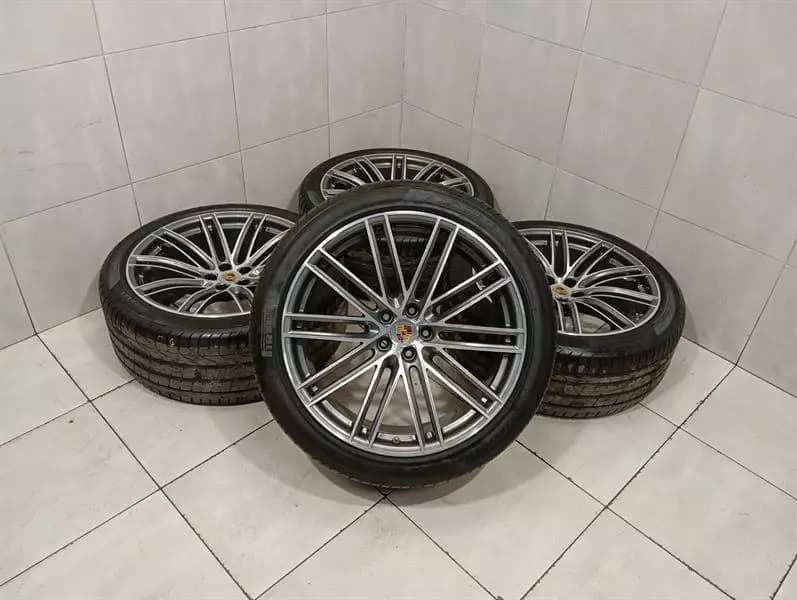 PORSCHE 21 Porsche Macan 95B Turbo IV Alloy Wheel Set 95B601025DN Alloy Wheel 95B601025DP
