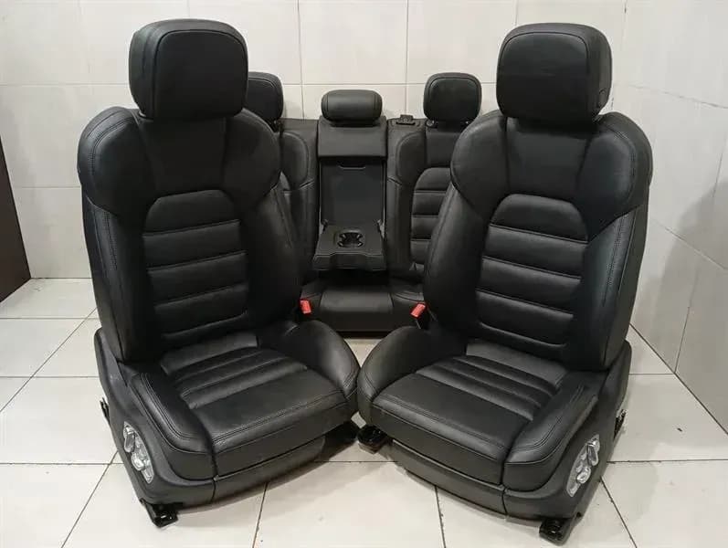2020 PORSCHE MACAN 95B 18-WAY SPORT 18-WAY SEATS SET SEATS INTERIOR LEATHER SET