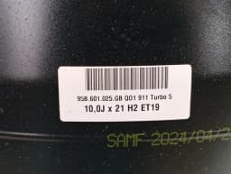 PORSCHE Porsche Macan 95B Alloy Wheel 95B601025GB Alloy Wheel Turbo 5 10Jx21 ET19 — thumbnail 8