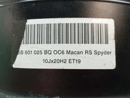 PORSCHE Porsche Macan 95B Alloy Wheel 95B601025BQ Alloy Wheel 10Jx20 ET19 — thumbnail 6