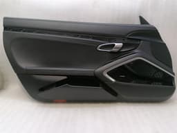 PORSCHE Porsche Cayman 718 door card left 99155540100 door panel leather Bose — thumbnail 1