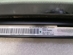 PORSCHE Porsche Cayman 718 left rear quarter glass 98154311108 door window 1/4 rear left — thumbnail 5
