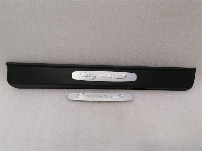 PORSCHE Porsche Cayman S 718 door sill set 9815044671 door entry sill set Cayman S
