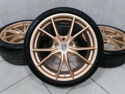 PORSCHE 20 Porsche Cayman 718 982 Alloy Wheel Set Set 982601025aj Alloy Wheel 10J 8J — thumbnail 2