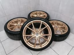 PORSCHE 20 Porsche Cayman 718 982 Alloy Wheel Set Set 982601025aj Alloy Wheel 10J 8J — thumbnail 1