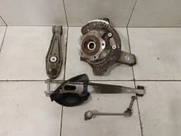 PORSCHE Porsche Cayman 718 Left Rear Hub Set 982505051A Wheel Bearing Housing Rear Left — thumbnail 6