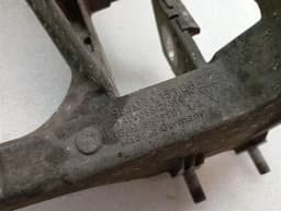 PORSCHE Porsche Cayman 718 subframe rear 98133105106 left axle frame rear axle — thumbnail 4
