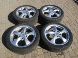 PORSCHE Porsche Boxster 986 Wheel Set 98636212401 Alloy Rim Set 8.5JX17 ET48 7JX17 ET55 — thumbnail 2