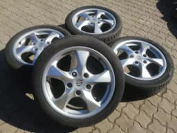 PORSCHE Porsche Boxster 986 Wheel Set 98636212401 Alloy Rim Set 8.5JX17 ET48 7JX17 ET55 — thumbnail 4