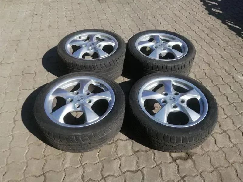 PORSCHE Porsche Boxster 986 Wheel Set 98636212401 Alloy Rim Set 8.5JX17 ET48 7JX17 ET55