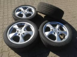 PORSCHE Porsche Boxster 986 Wheel Set 98636212401 Alloy Rim Set 8.5JX17 ET48 7JX17 ET55 — thumbnail 7
