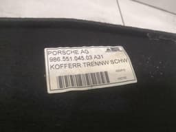 PORSCHE Porsche Boxster 986 Luggage Compartment Cover 98655105304 Trunk Trunk Trim — thumbnail 7