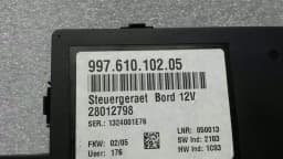 PORSCHE Porsche Boxster 987 997 911 Body Modules 99761010205 Control Unit On-Board Power Supply 12V — thumbnail 2