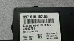 PORSCHE Porsche Boxster 987 997 911 Body Modules 99761010205 Control Unit On-Board Power Supply 12V — thumbnail 5