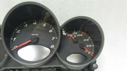 PORSCHE Porsche Boxster 987 Instrument Cluster 98764110305 Speedometer MPH — thumbnail 4