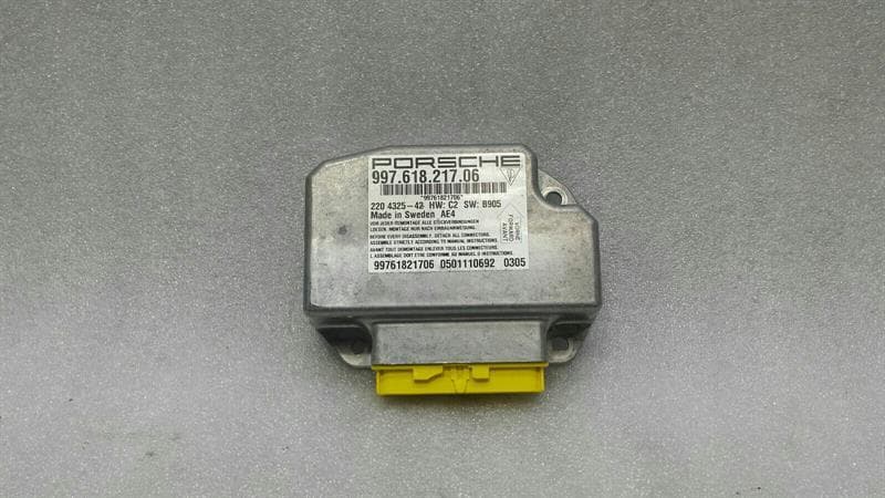 PORSCHE Porsche Boxster 987 997 Safety Module ECU 99761821706 Air Control Unit SRS