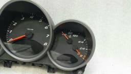 PORSCHE Porsche Boxster 987 Instrument Cluster 98764110710 Speedometer MPH Manual — thumbnail 9