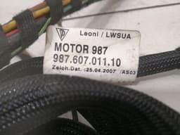 PORSCHE Porsche Cayman 987 Engine Wiring Loom 98760701110 Engine Harness M97.20 — thumbnail 8