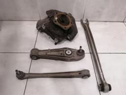 PORSCHE Porsche Cayman 987 Left Rear Hub 98733165706 Wheel Bearing Housing Rear Left — thumbnail 1