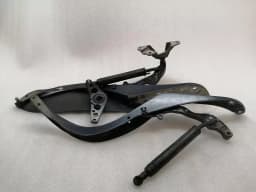 PORSCHE Porsche Boxster 987 boat hinge 98756155100 tailgate hinge softtop convertible — thumbnail 4