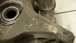 PORSCHE Porsche Boxster 987 Right Rear Hub 98733165805 Wheel Bearing Case Rear Right — thumbnail 8