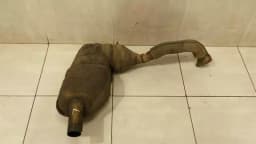 PORSCHE Porsche Boxster 987 exhaust silencer 98711312304 exhaust muffler left — thumbnail 1