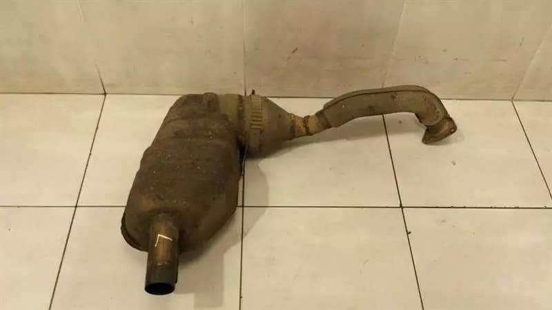PORSCHE Porsche Boxster 987 exhaust silencer 98711312304 exhaust muffler left
