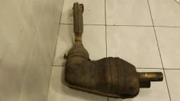 PORSCHE Porsche Boxster 987 exhaust silencer 98711312304 exhaust muffler left — thumbnail 2