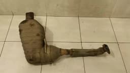 PORSCHE Porsche Boxster 987 exhaust silencer 98711312304 exhaust muffler left — thumbnail 3