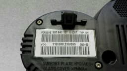 PORSCHE Porsche Boxster 987 Instrument Cluster 98764110710 Speedometer MPH Manual. — thumbnail 6