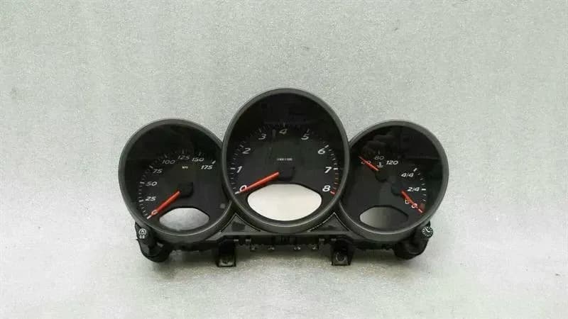 PORSCHE Porsche Boxster 987 Instrument Cluster 98764110710 Speedometer MPH Manual.
