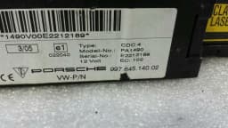 PORSCHE Porsche Boxster 987 CD Changer 99764514002 CD Changer 6 Speed — thumbnail 4