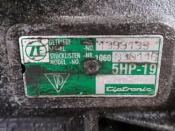 PORSCHE Porsche Boxster 987 Gearbox A8702 Transmission A87.02 Tiptronic 5HP-19 98730001101 — thumbnail 10