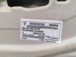 PORSCHE Porsche Boxster 718 Luggage Compartment Cover 98155103516 Boot Liner — thumbnail 6