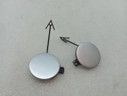 PORSCHE Porsche Boxster 718 Towing Hook Cover Set 982807442 Towing Eye Bumper Set — thumbnail 4