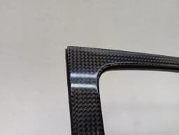 PORSCHE Porsche Boxster 718 Veneer 99155598306 Carbon Console Strip Cover 991 911 — thumbnail 5