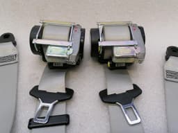 PORSCHE Porsche Boxster 718 seat belt 98180303303 silver seat belt belt U01 — thumbnail 2