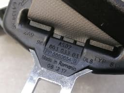 PORSCHE Porsche Boxster 718 seat belt 98180303303 silver seat belt belt U01 — thumbnail 10
