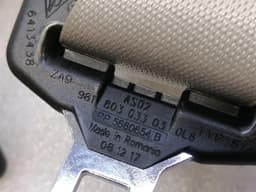 PORSCHE Porsche Boxster 718 seat belt 98180303303 silver seat belt belt U01 — thumbnail 4