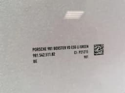 PORSCHE Porsche Boxster 718 left front door glass 98154251102 door window front left — thumbnail 2