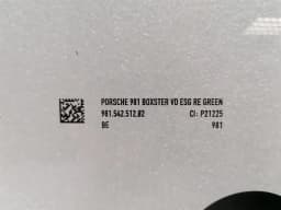 PORSCHE Porsche Boxster 718 right front door glass 98154251202 door window front right — thumbnail 7