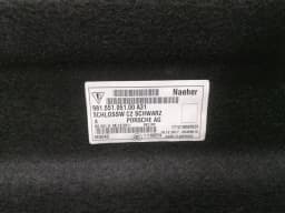 PORSCHE Porsche Boxster 718 Luggage Compartment Cover 98155104500 Boot Liner — thumbnail 3