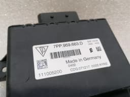 PORSCHE Porsche Boxster 718 electronic module 7pp959663D control unit — thumbnail 2