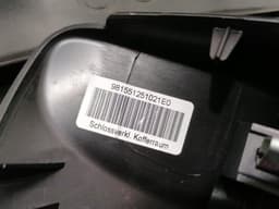 PORSCHE Porsche Boxster 718 Luggage Compartment Cover 982863462 Trunk Trim — thumbnail 9