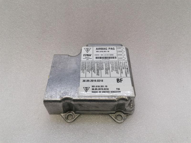 PORSCHE Porsche Boxster 718 Safety Module ECU 99161820110 Air Control Unit SRS