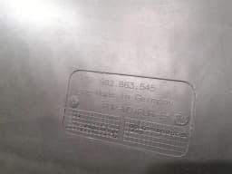PORSCHE Porsche Boxster 718 Luggage Compartment Cover 982827015A Boot Liner — thumbnail 6