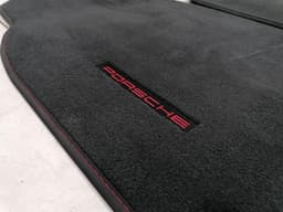 PORSCHE Porsche Boxster 718 Floor Mats 98155161309 Floor Mats RHD RIGHT HANDLE RED — thumbnail 6