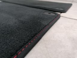 PORSCHE Porsche Boxster 718 Floor Mats 98155161309 Floor Mats RHD RIGHT HANDLE RED — thumbnail 7